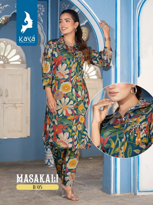 Kaya Masakali Fancy Printed Co Ord Set Collection